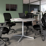 Bush Business Furniture 42" Round Conference Table, Platinum Gray (99XTB42RPG)