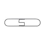 Clip-On Dust Mop Frame, 24w X 5d, Zinc Plated