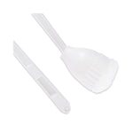 Cone Toilet Bowl Mop, 10" Handle, 2" Mop Head, White, 25/Carton