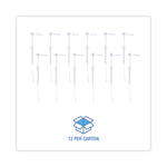 Siphon Pump for 1 gal Bottles, 1 oz Output, 12" Tube, Plastic, White, 12/Carton