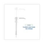 Siphon Pump for 1 gal Bottles, 1 oz Output, 12" Tube, Plastic, White, 12/Carton