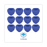Deodorizing Urinal Screen, Bubblegum Scent, Blue, Dozen