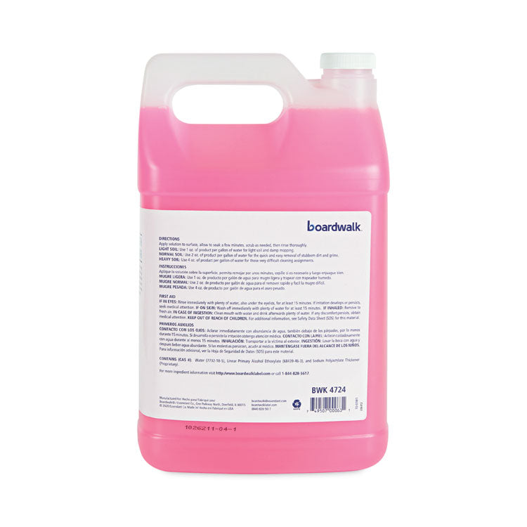 Industrial Strength All-Purpose Cleaner, Lemon Scent, 1 gal Bottle, 4/Carton