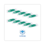 Curve Solid Air Freshener, Cucumber Melon, Green, 10/Box