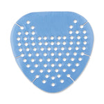 Gem Urinal Deodorizer Screen, Cotton Blossom Scent, Blue, 12/Box
