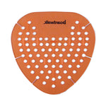 Gem Urinal Deodorizer Screen, Mango Scent, Orange, 12/Box
