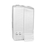 Meat Tray, #4D, 9.5 x 7 x 1.25, White, Foam, 500/Carton