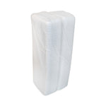 Supermarket Tray, #10S, 10.75 x 5.7 x 0.65, White, Foam, 500/Carton