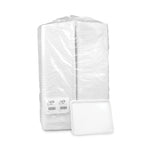 Supermarket Tray, #12S, 11 x 9 x 0.65, White, Foam, 250/Carton