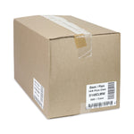 Paperboard Hinged Container, Pizza Box, 8.26 x 6.56 x 1.5, White, Paper, 500/Carton