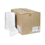 Paperboard Hinged Container, Pizza Box, 8.26 x 6.56 x 1.5, White, Paper, 500/Carton