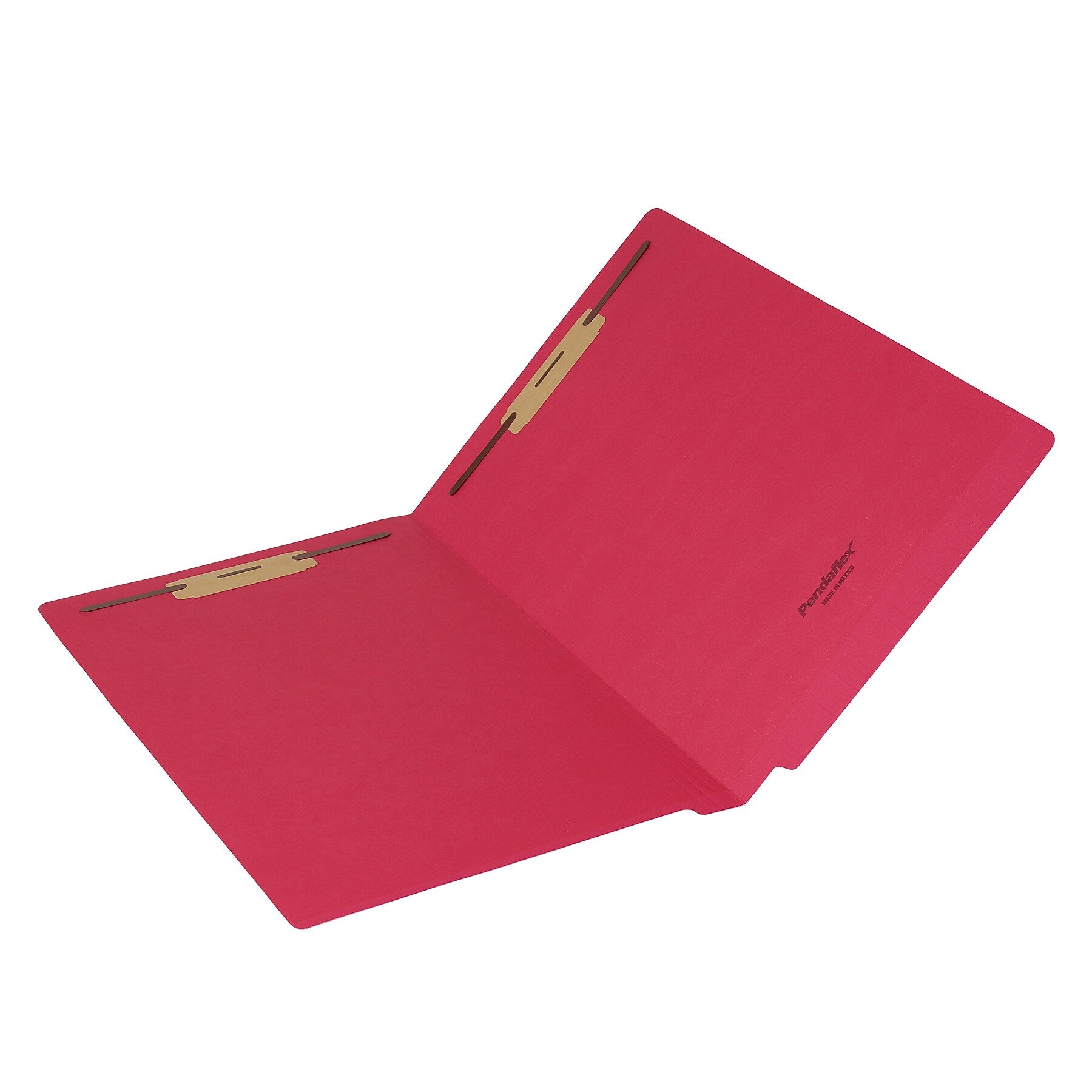 Pendaflex Fastener Folders End Tab File Folder, Straight Cut, Legal Size, Paper Stock, Red, 50/Box(1007060)