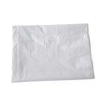 Linear Low Density Industrial Can Liners, 10 gal, 0.5 mil, 24" x 23", White, Flat Pack, 500/Carton