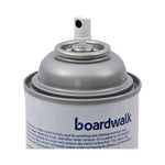 Stainless Steel Cleaner and Polish, Water-in-Oil Based, Lemon Scent, 18 oz Aerosol Spray, 12/Carton