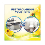 Clean and Fresh Multi-Surface Disinfectant Cleaner, Sparkling Lemon and Sunflower Essence, 10.75 oz Bottle, 20/Carton