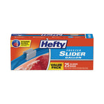 Slider Stand and Fill Freezer Storage Bags, 1 gal, 10.56" x 11", Clear, 25 Bags/Box, 9 Boxes/Carton