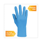 G10 2PRO Nitrile Gloves, Powder-Free, X-Large, 6 mil Thick, 9.5" Long, Blue, 90/Box, 10 Boxes/Carton