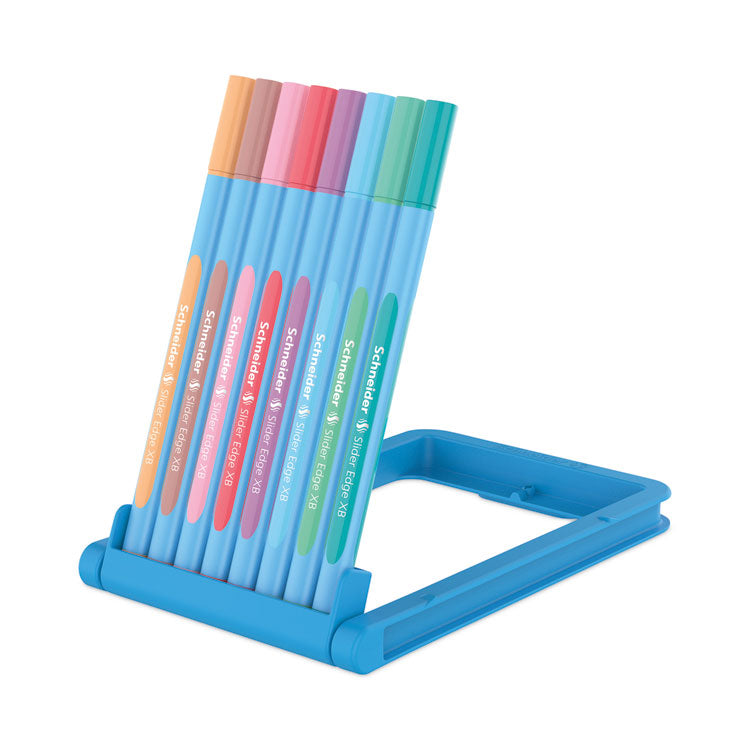 Slider Edge XB Ballpoint Pen, Stick, Extra-Bold 1.4 mm, Assorted Ink and Barrel Colors, 8/Set