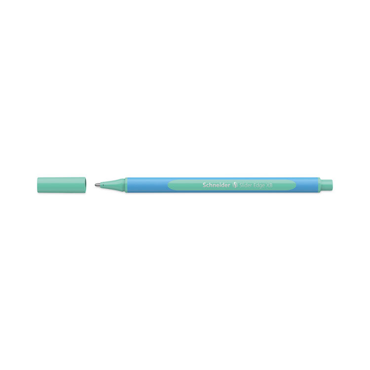 Slider Edge XB Ballpoint Pen, Stick, Extra-Bold 1.4 mm, Assorted Ink and Barrel Colors, 8/Set
