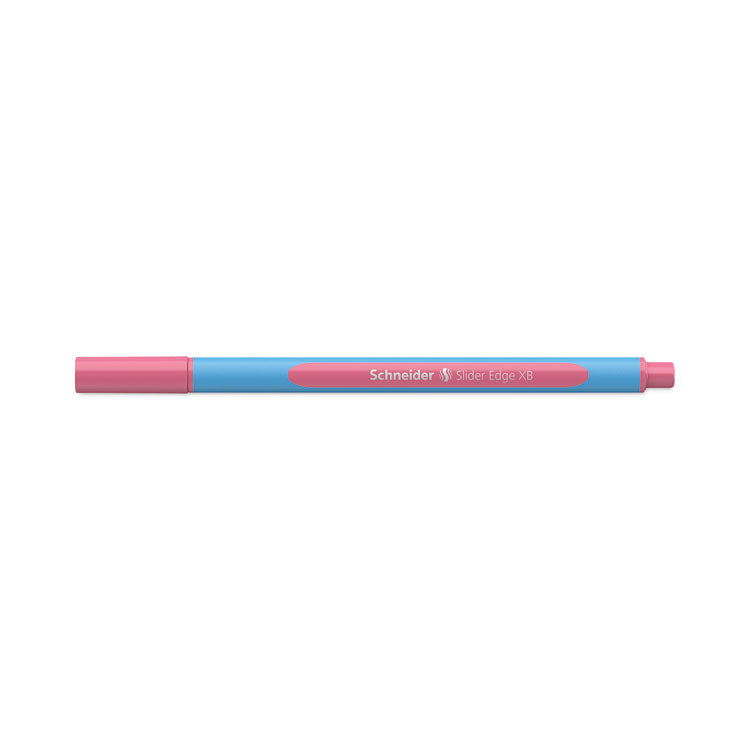 Slider Edge XB Ballpoint Pen, Stick, Extra-Bold 1.4 mm, Assorted Ink and Barrel Colors, 8/Set