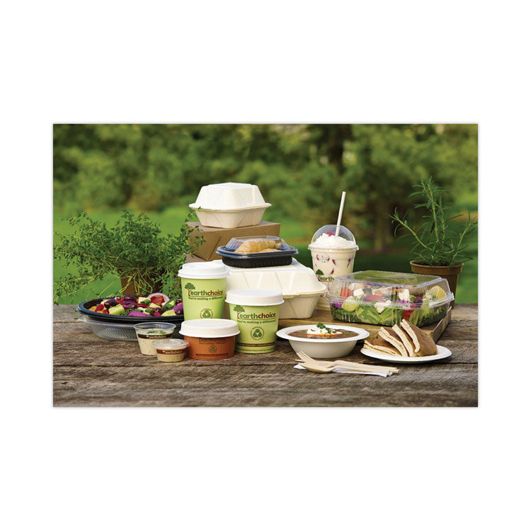 EarthChoice Compostable Paper Cup, 16 oz, Green, 1,000/Carton