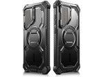 i-Blason ArmorBox MagSafe Rugged Case for Samsung Galaxy S24, Shock Absorbing, Black (GS24ABSPBK)