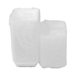 Newspring VERSAtainer Microwavable Containers, Base/Lid Combo, 8.8 x 6 x 2, White/Clear, Plastic, 150/Carton