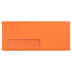 JAM Paper #10 Booklet Envelope 4 1/8" x 9 1/2", Orange, 100/Pack (5156477d)