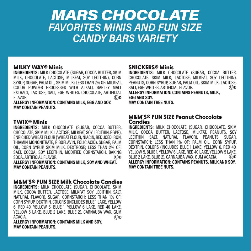 Hershey's Assortment Milk Chocolate/Mar's Chocolate Favorites, 2/Bundle (600-04054)