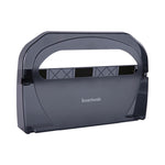 Toilet Seat Cover Dispenser, 17.25 x 3.13 x 11.75, Smoke