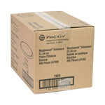Meadoware Impact Plastic Dinnerware, Plate, 8.88" dia, White, 400/Carton