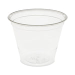 Earthchoice Recycled Clear Plastic Cold Cups, 9 Oz, Clear, 975/carton
