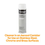 Coastwide Professional™ Stainless Steel Cleaner and Maintainer, Fresh & Clean Scent, 16 oz., 6/Carton (CW58498-A)