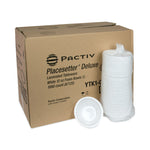 Placesetter Deluxe Laminated Foam Dinnerware, Bowl, 12 oz, White, 1,000/Carton