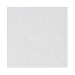 Polishing Floor Pads, 21" Diameter, White, 5/carton