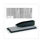Printy Do It Yourself Self-Inking Message Stamp, 0.75" x 1.88", Black