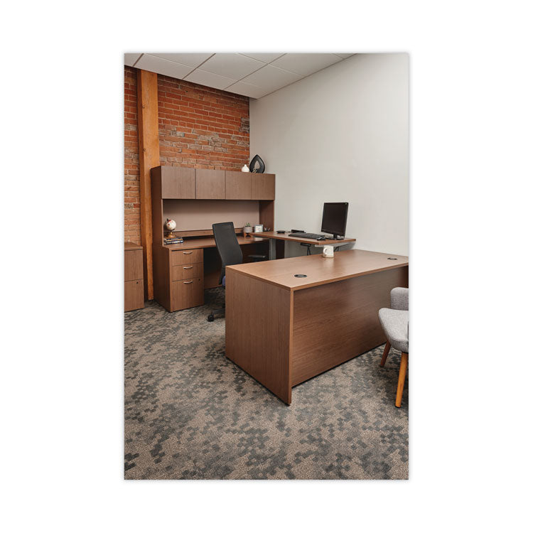 Mod Credenza Shell, 72w x 24d x 29h, Sepia Walnut