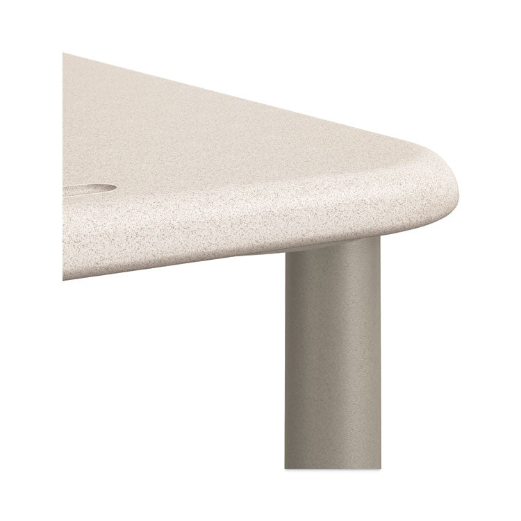 SmartLink Student Desk, Rectangle, 20" x 26" x 23" to 33", White, 2/Carton