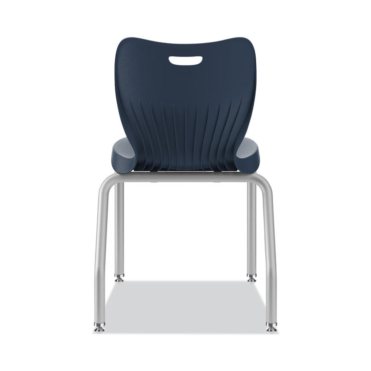 SmartLink Four-Leg Chair, 19.5" x 19.63" x 31", Regatta Seat, Regatta Base, 4/Carton