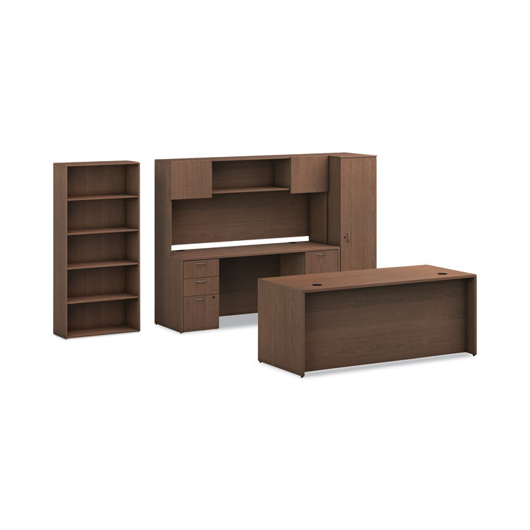 Mod Credenza Shell, 72w x 24d x 29h, Sepia Walnut