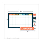 Calendar Bulletin Board Sets, 123-Piece Set, Let's Explore, 23" x 13", Multicolor