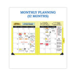 Teacher Planner, Weekly/Monthly, Two-Page Spread (Seven Subjects), Two-Page Spread (One Month), 11 x 8.5, Multicolor Cover