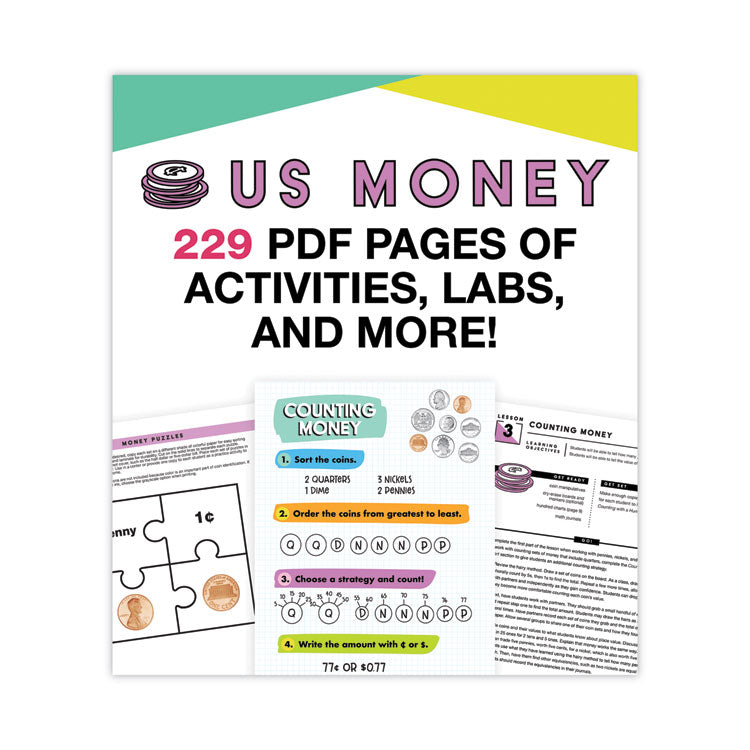 In a Flash USB, US Money, Ages 6-8, 229 Pages