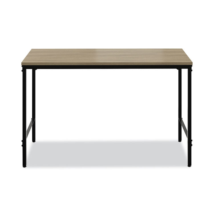 Simple Work Desk, 45.5" X 23.5" X 29.5", Walnut