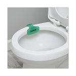 Toilet Bowl Clip, Cucumber Melon Scent, Green, 12/Box