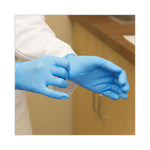 ProWorks Exam Grade Disposable Nitrile Gloves, Powder-Free, Large, 5.5 mil Thick, 9.5" Long, Blue, 100/Box, 10 Boxes/Carton