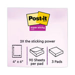 Note Pads in Summer Joy Collection Colors, 4" x 6", Note Ruled, Summer Joy Collection Colors, 90 Sheets/Pad, 3 Pads/Pack