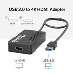 Plugable USB 3.0 External Graphic Adapter, Black (UGA-4KHDMI)