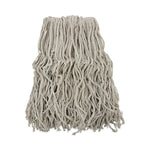 Cotton Mop Head, Cut-End, #32, White, 12/carton