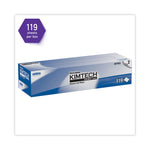 Kimwipes Delicate Task Wipers, 3-Ply, 11.8 x 11.8, Unscented, White, 100/Box, 15 Boxes/Carton